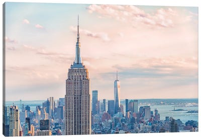 High In New York Canvas Art Print - Manjik Pictures