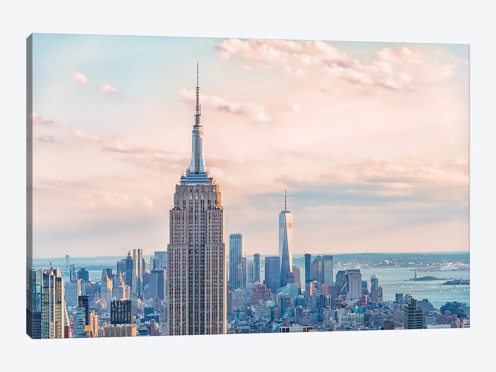 High In New York by Manjik Pictures 1-piece Canvas Art Print