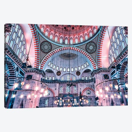 Suleymaniye Mosque Canvas Print #EMN1747} by Manjik Pictures Canvas Wall Art
