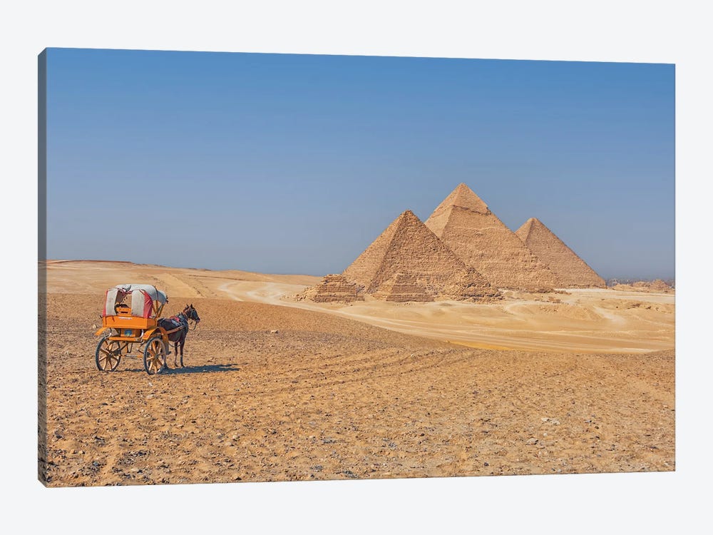 The Great Pyramids by Manjik Pictures 1-piece Canvas Print