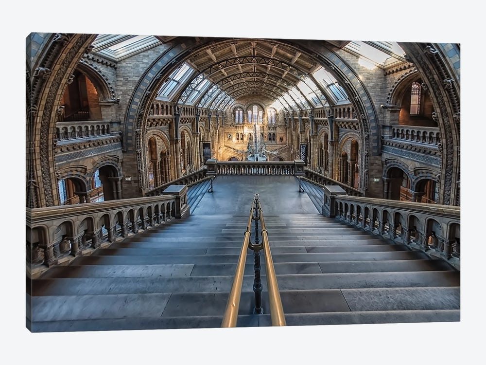 Natural History Museum by Manjik Pictures 1-piece Canvas Print