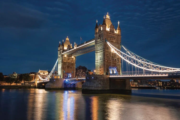 Night In London by Manjik Pictures wall art