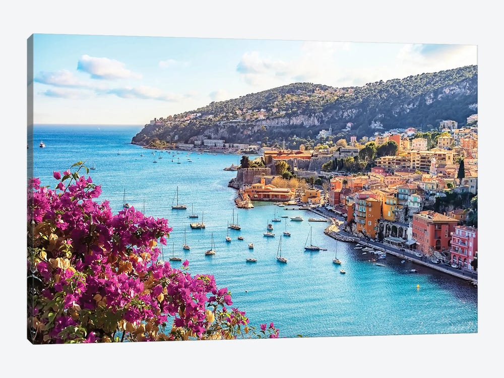 French Riviera by Manjik Pictures 1-piece Canvas Print