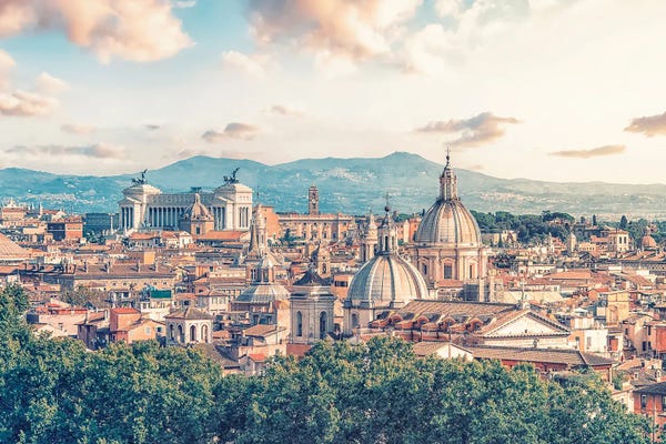 Lazio: Rome In The Evening by Manjik Pictures