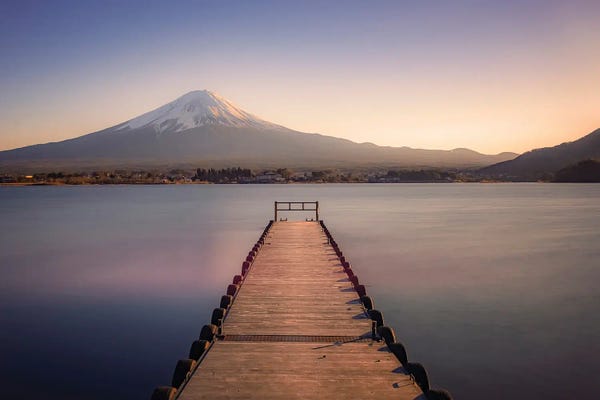 Mt.Fuji: Mount Fuji Sunset by Manjik Pictures