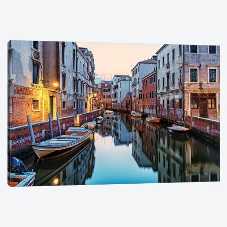 Trip In Venice Canvas Print #EMN220} by Manjik Pictures Canvas Art