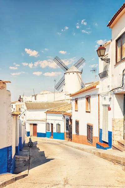 Village In La Mancha by Manjik Pictures canvas print