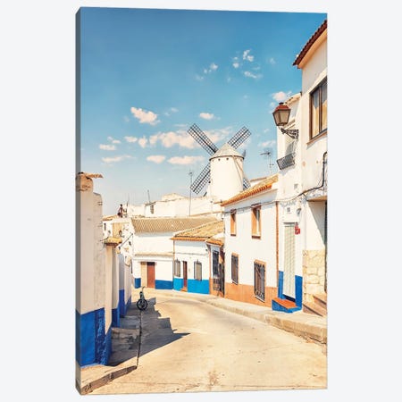 Village In La Mancha Canvas Print #EMN238} by Manjik Pictures Art Print