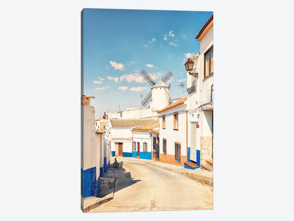 Village In La Mancha by Manjik Pictures 1-piece Canvas Art Print