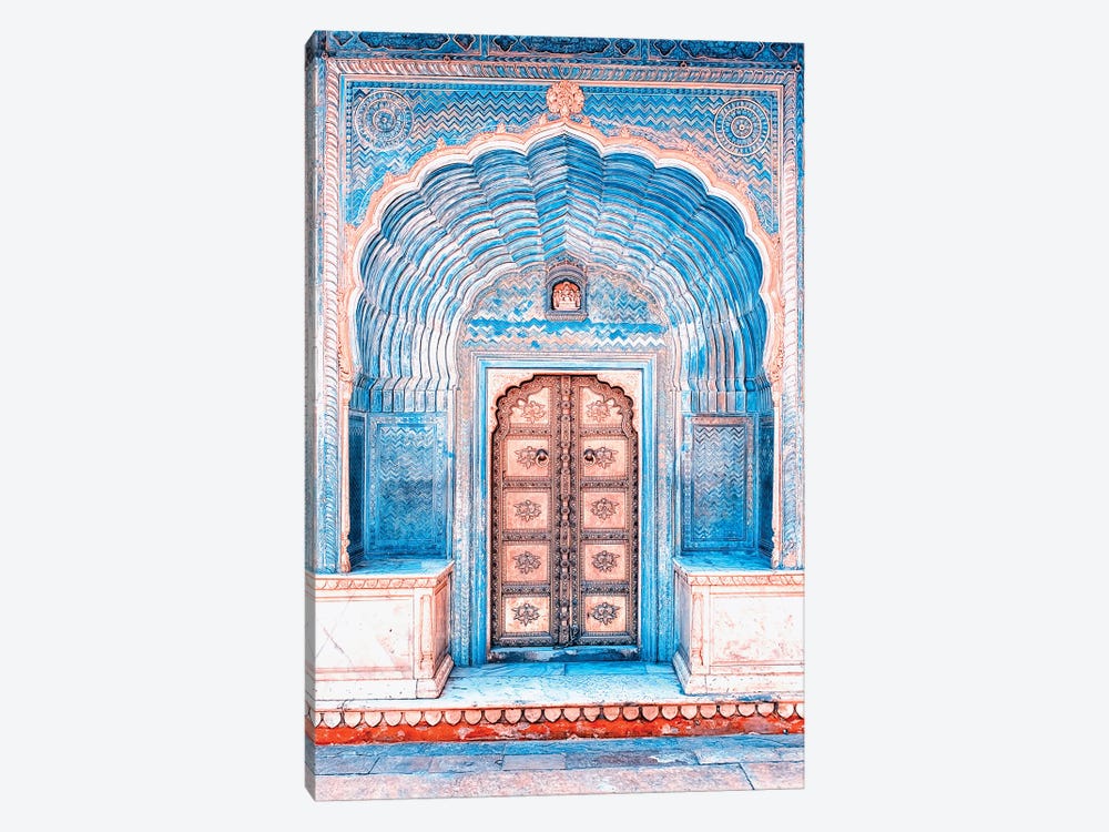 Architecture In Rajasthan by Manjik Pictures 1-piece Canvas Print