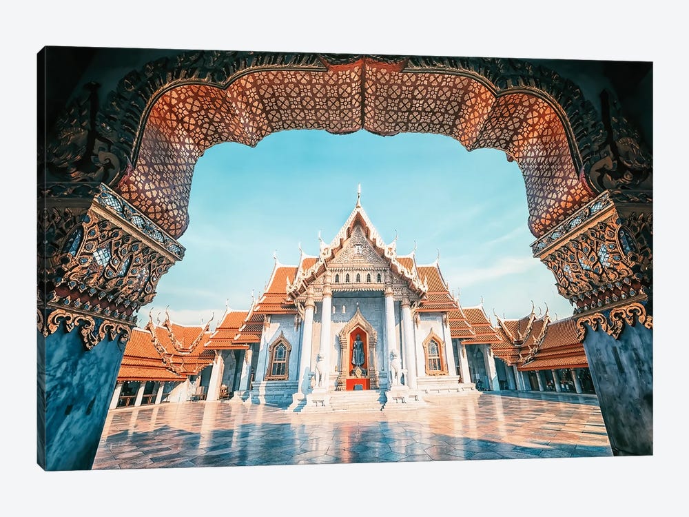 Marble Temple by Manjik Pictures 1-piece Canvas Wall Art