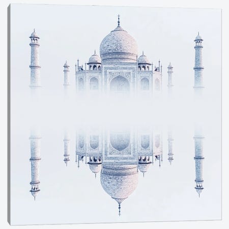 Dreamy Taj Mahal Canvas Print #EMN28} by Manjik Pictures Canvas Artwork