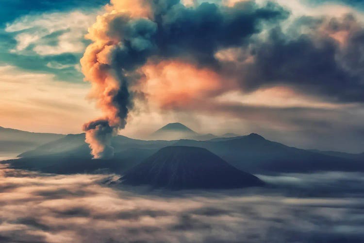 Activity In Mount Bromo