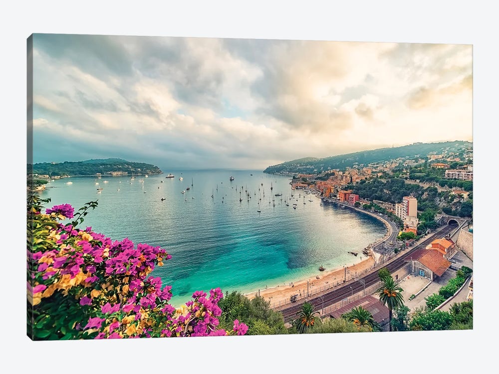 Coastline In The South Of France by Manjik Pictures 1-piece Canvas Art