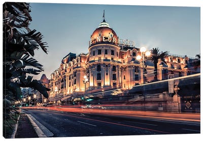 The City Of Nice Canvas Art Print - Manjik Pictures