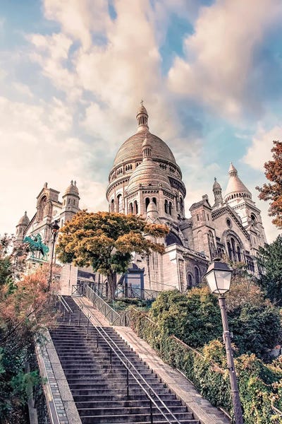 Paris Photography: Sacred Heart In Montmartre by Manjik Pictures
