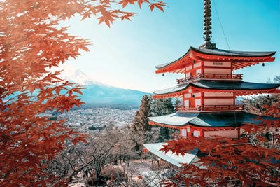 Land Of The Rising Sun by Manjik Pictures canvas print