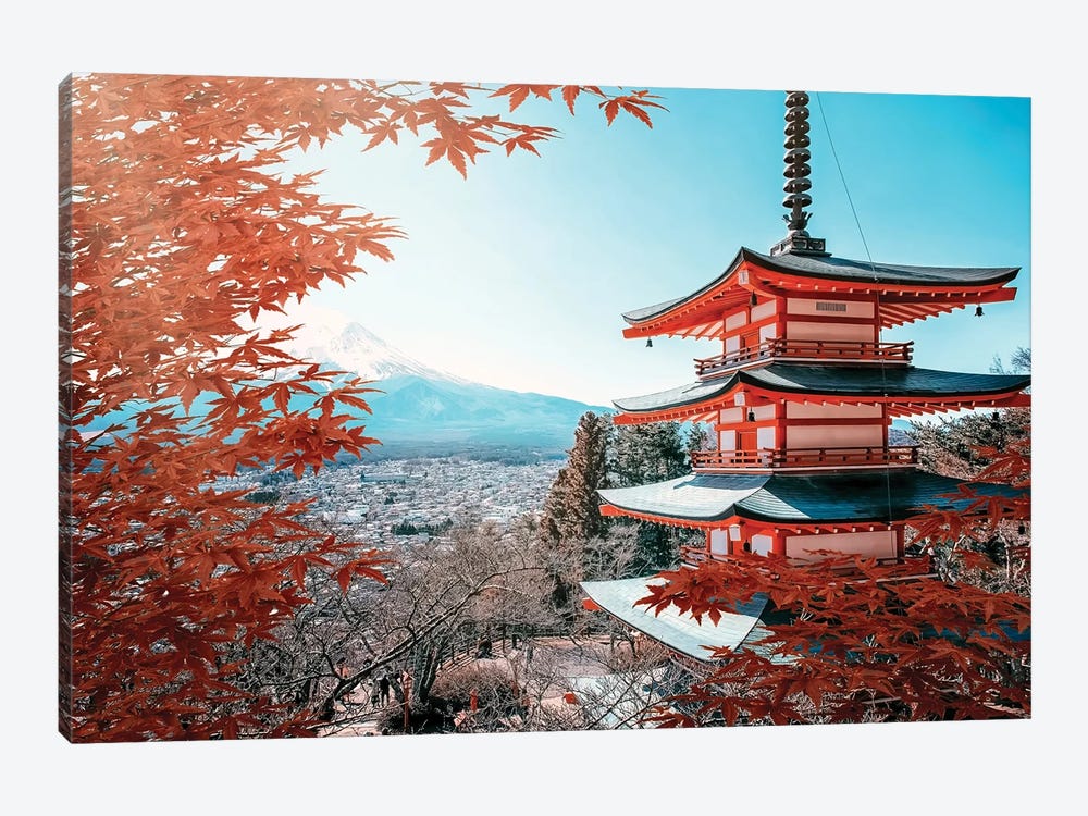 Land Of The Rising Sun by Manjik Pictures 1-piece Canvas Artwork
