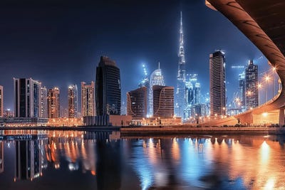 Dubai City by Manjik Pictures canvas print