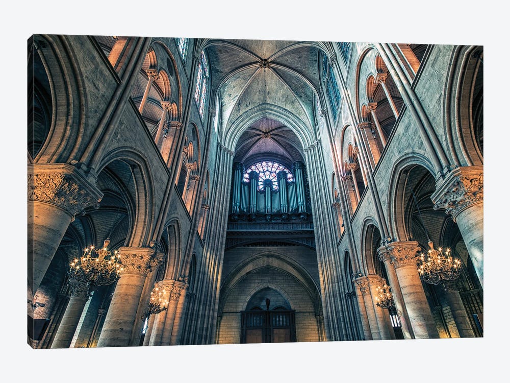 Notre Dame by Manjik Pictures 1-piece Canvas Art