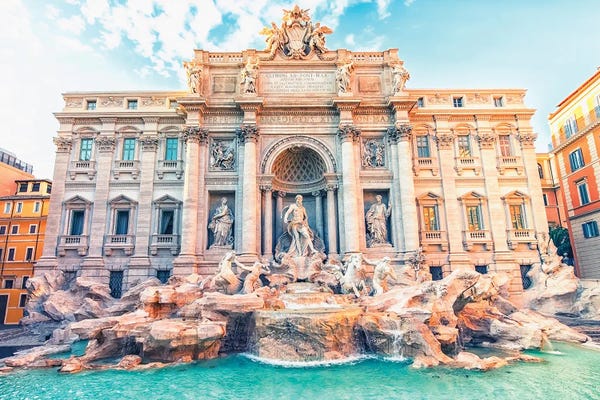 Fountains: Trevi by Manjik Pictures