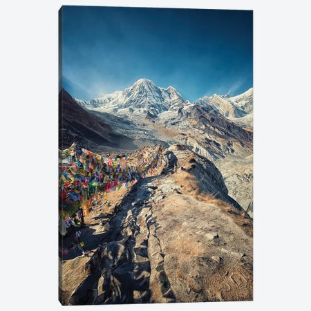 Annapurna Base Camp Canvas Print #EMN341} by Manjik Pictures Canvas Print