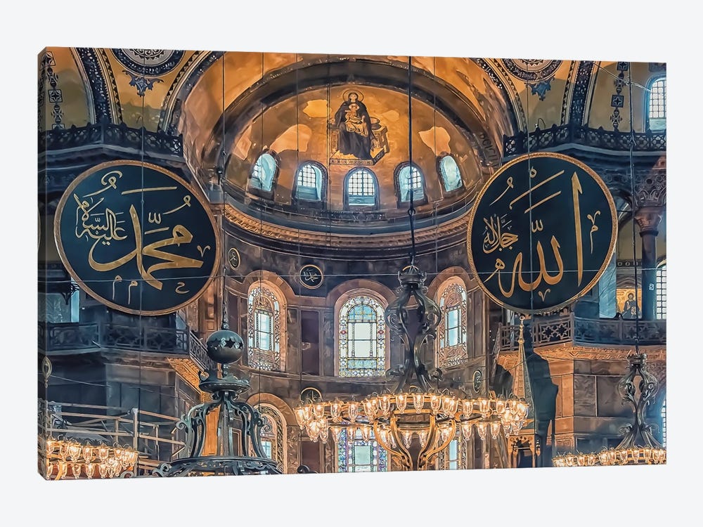 Hagia Sophia by Manjik Pictures 1-piece Canvas Print