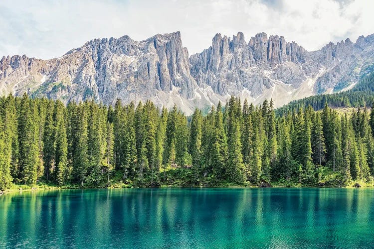 Turquoise Lake by Manjik Pictures wall art