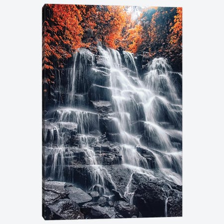 Waterfall Canvas Print #EMN359} by Manjik Pictures Canvas Wall Art