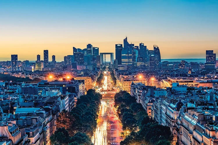 City Lights by Manjik Pictures wall art