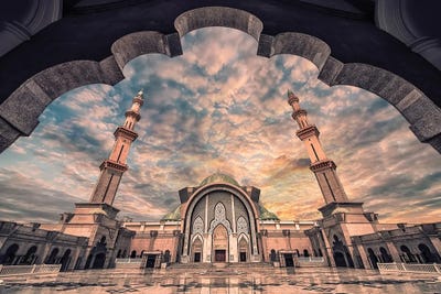 Federal Territory Mosque by Manjik Pictures canvas print