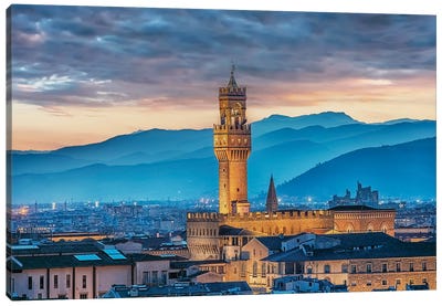Florence City Canvas Art Print - Manjik Pictures