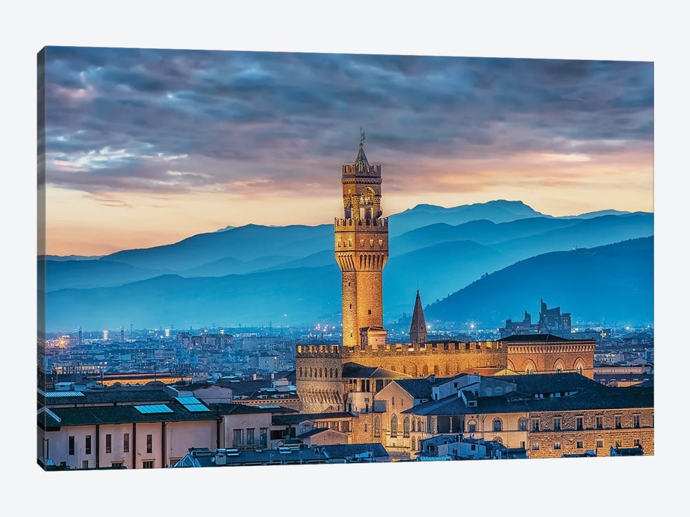 Florence City by Manjik Pictures 1-piece Canvas Art Print