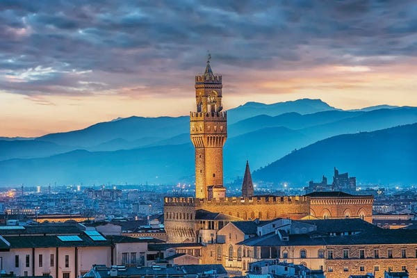 Tuscany: Florence City by Manjik Pictures