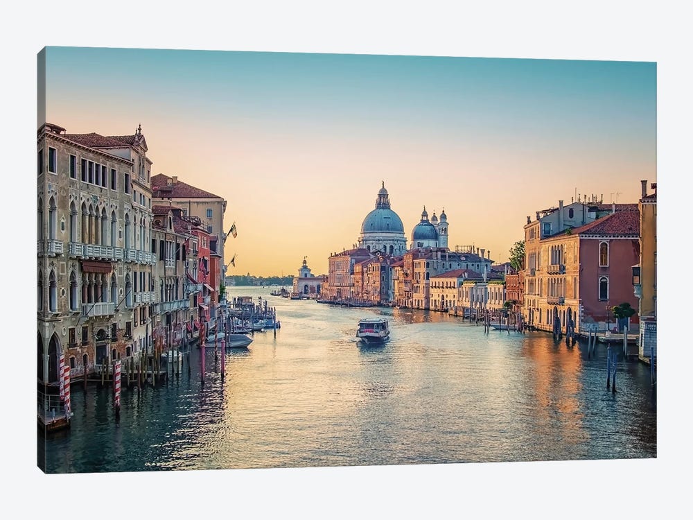 Venice Morning by Manjik Pictures 1-piece Canvas Art Print