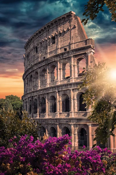 Flavian Amphitheatre by Manjik Pictures acrylic art print