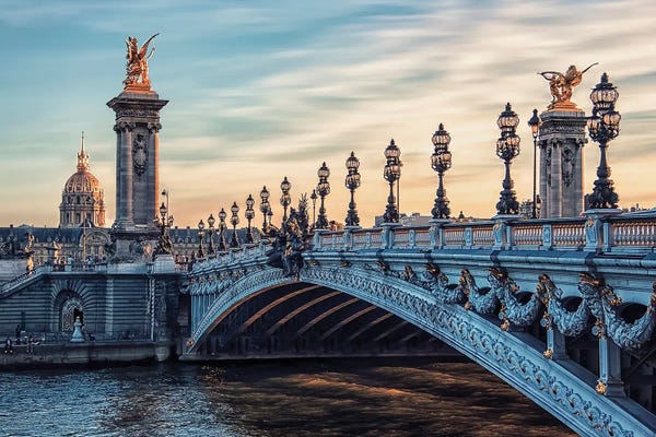 Bridges: Alexandre III Bridge by Manjik Pictures
