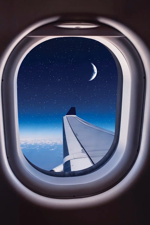 Night Flight by Manjik Pictures wall art