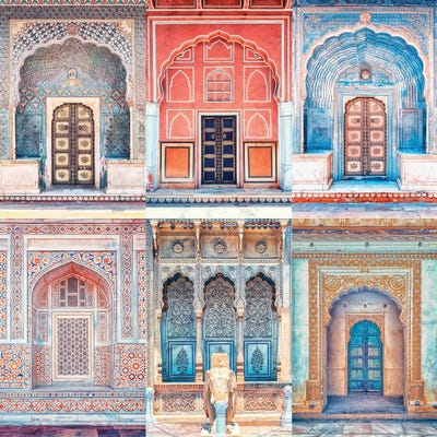 Rajasthan Style by Manjik Pictures canvas print