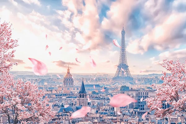 Towers: French Sakura by Manjik Pictures