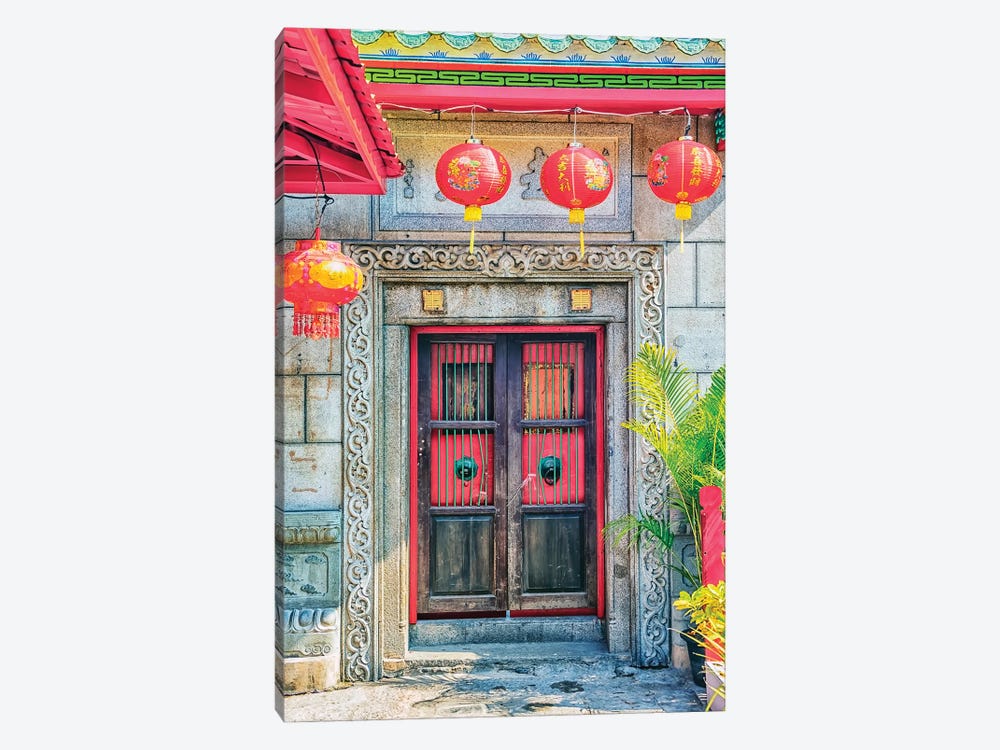 Chinese Architecture by Manjik Pictures 1-piece Canvas Wall Art
