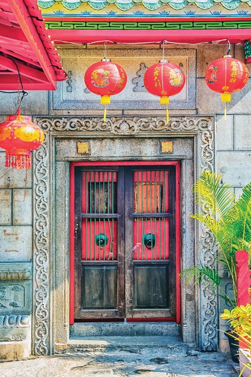 Chinese Architecture by Manjik Pictures wall art