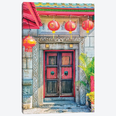 Chinese Architecture Canvas Print #EMN446} by Manjik Pictures Canvas Print