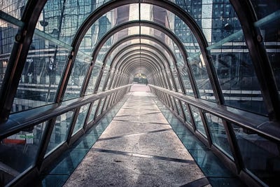 Tunnel by Manjik Pictures canvas print