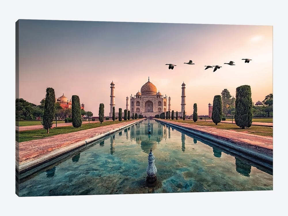 Good Morning Agra by Manjik Pictures 1-piece Canvas Artwork