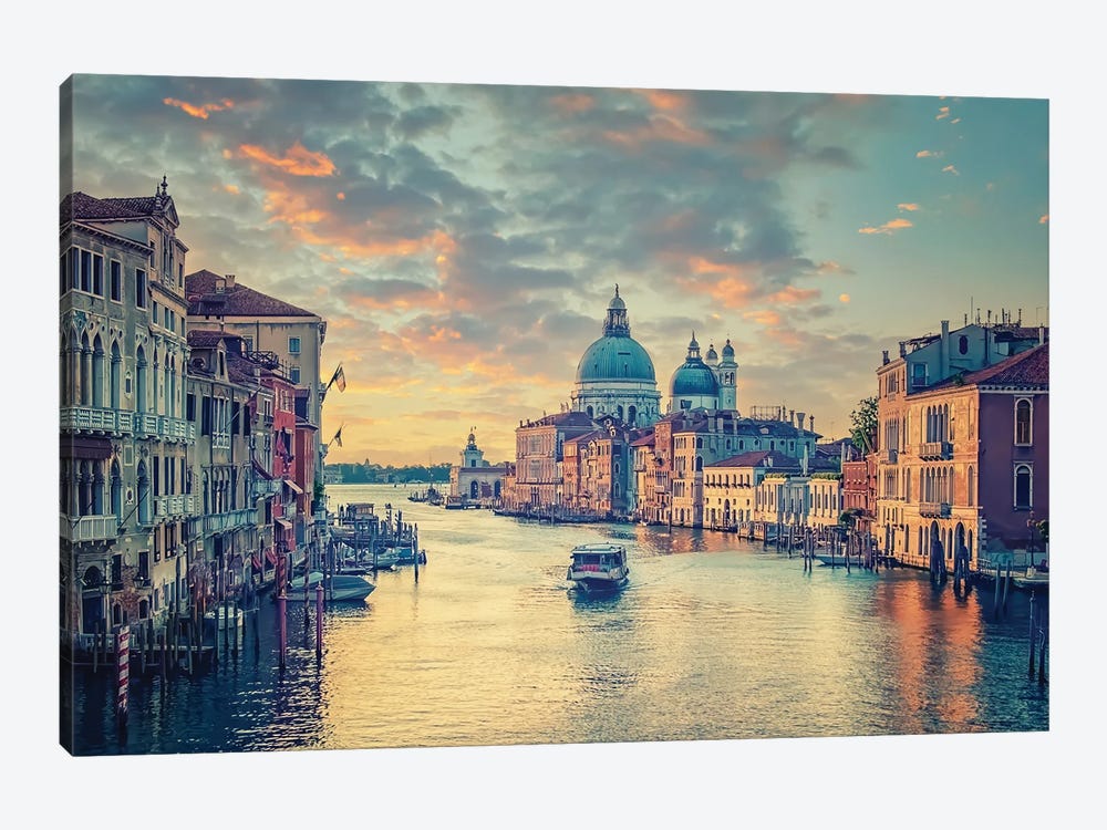 Grand Canal In Venice by Manjik Pictures 1-piece Art Print