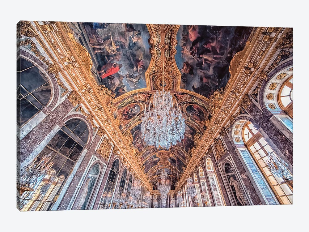 Hall Of Mirrors by Manjik Pictures 1-piece Canvas Artwork