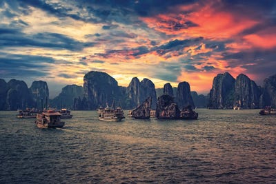 Halong Bay by Manjik Pictures canvas print