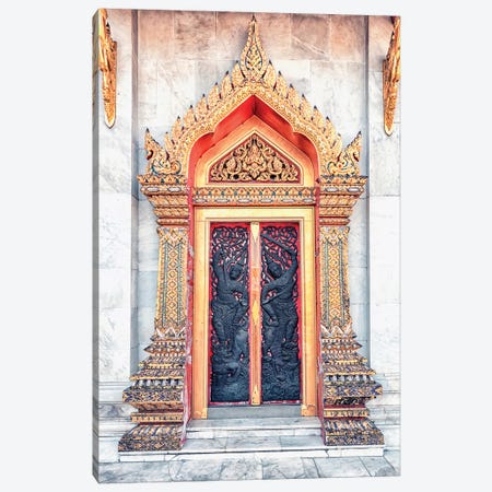 Thai Architecture Canvas Print #EMN495} by Manjik Pictures Canvas Artwork