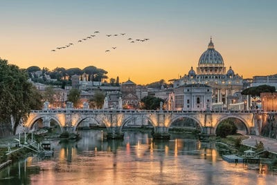 Bird's Flight by Manjik Pictures canvas print